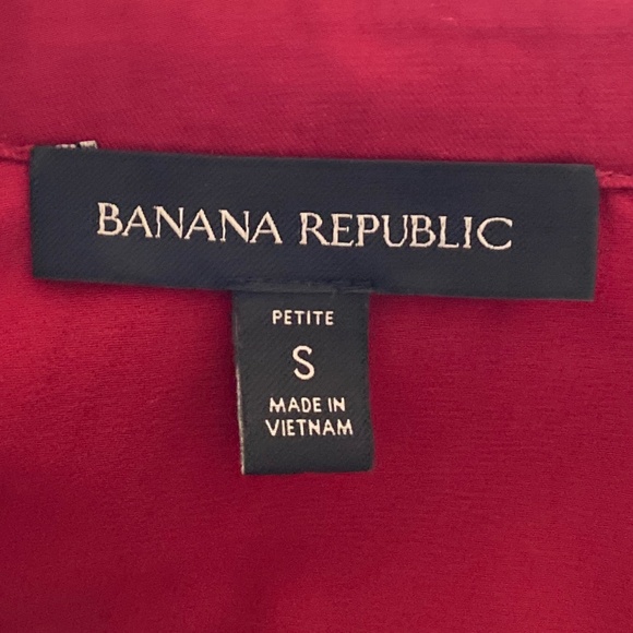 New Banana Republic Poplin Blouse NWOT - Picture 9 of 10